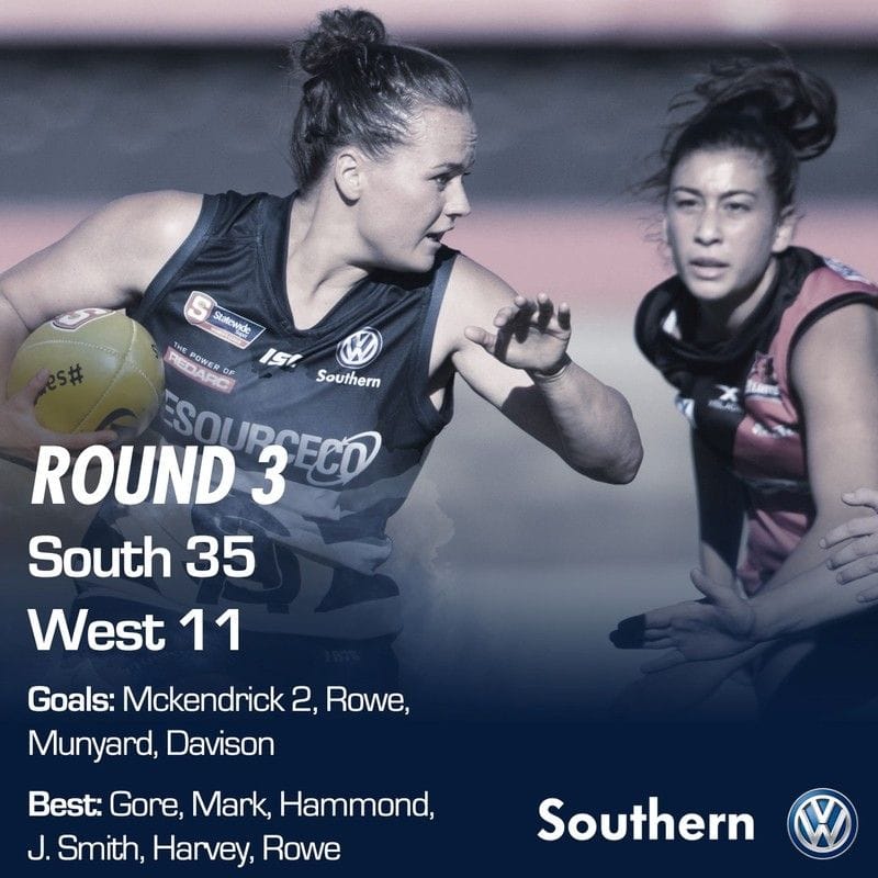 safcw match report round 3 south adelaide vs west adelaide