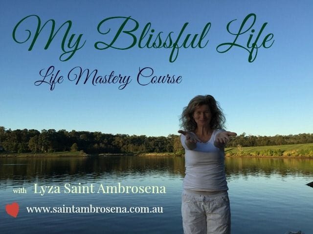 Part payment My Blissful Life ~ A Life Mastery Course with Lyza Saint Ambrosena