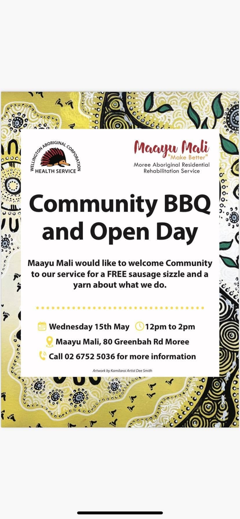 Maayu Mali - Community BBQ and Open Day