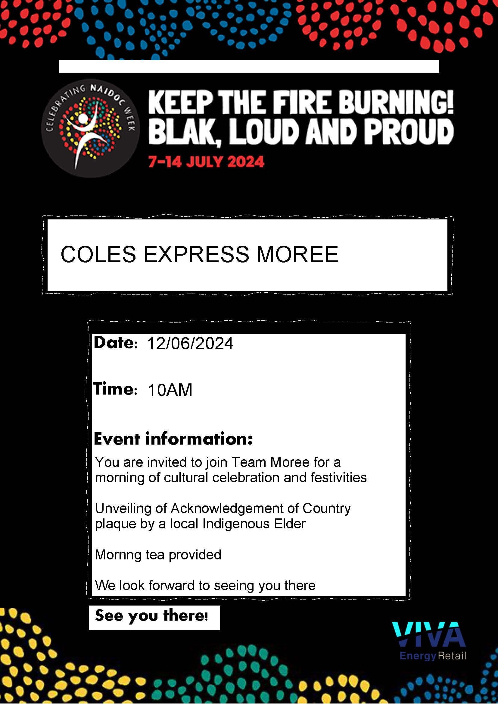 NAIDOC 2024 - Morning Tea