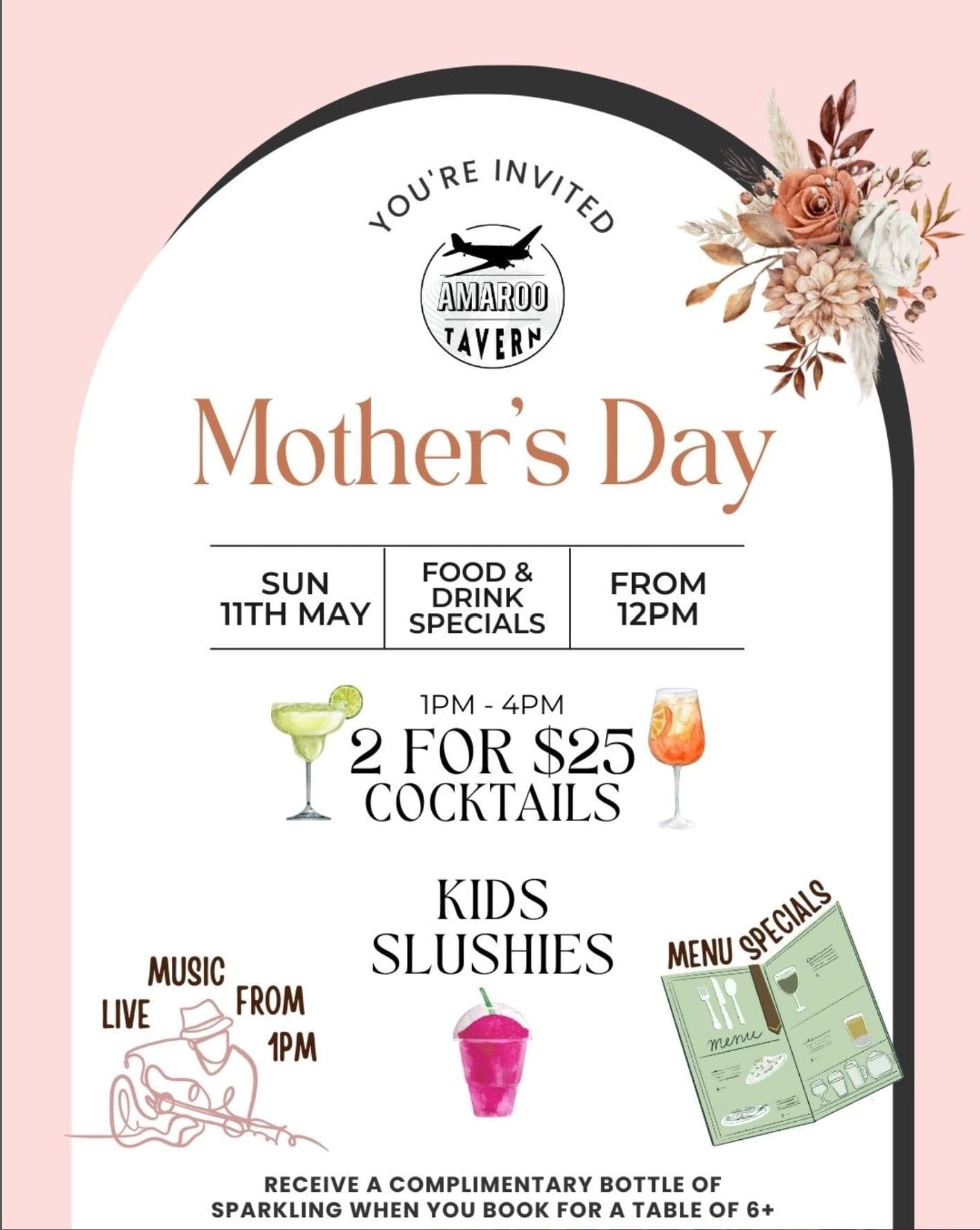 Amaroo Tavern - Mother's day