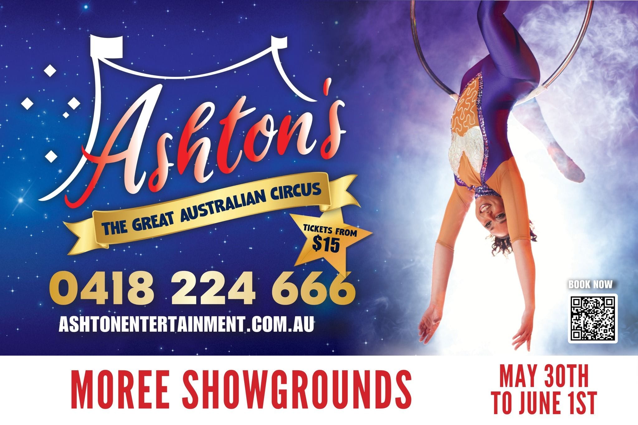 Moree Showground - Ashton's The Great Australian Circus