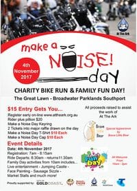 Make A Noise Day Motorbike Run and Family Fun Day