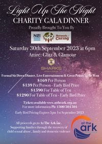 2023 Light Up The Night Charity Fundraising Gala Dinner