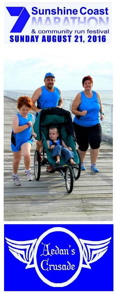 Aedan's Crusade Run the Sunshine Coast Marathon Aedan's Crusade Run the Sunshine Coast Marathon