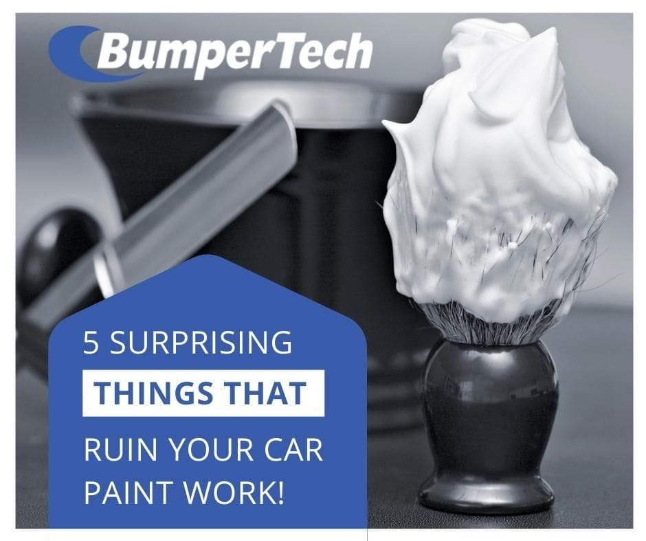 5 Surprising things that ruin your car paint work