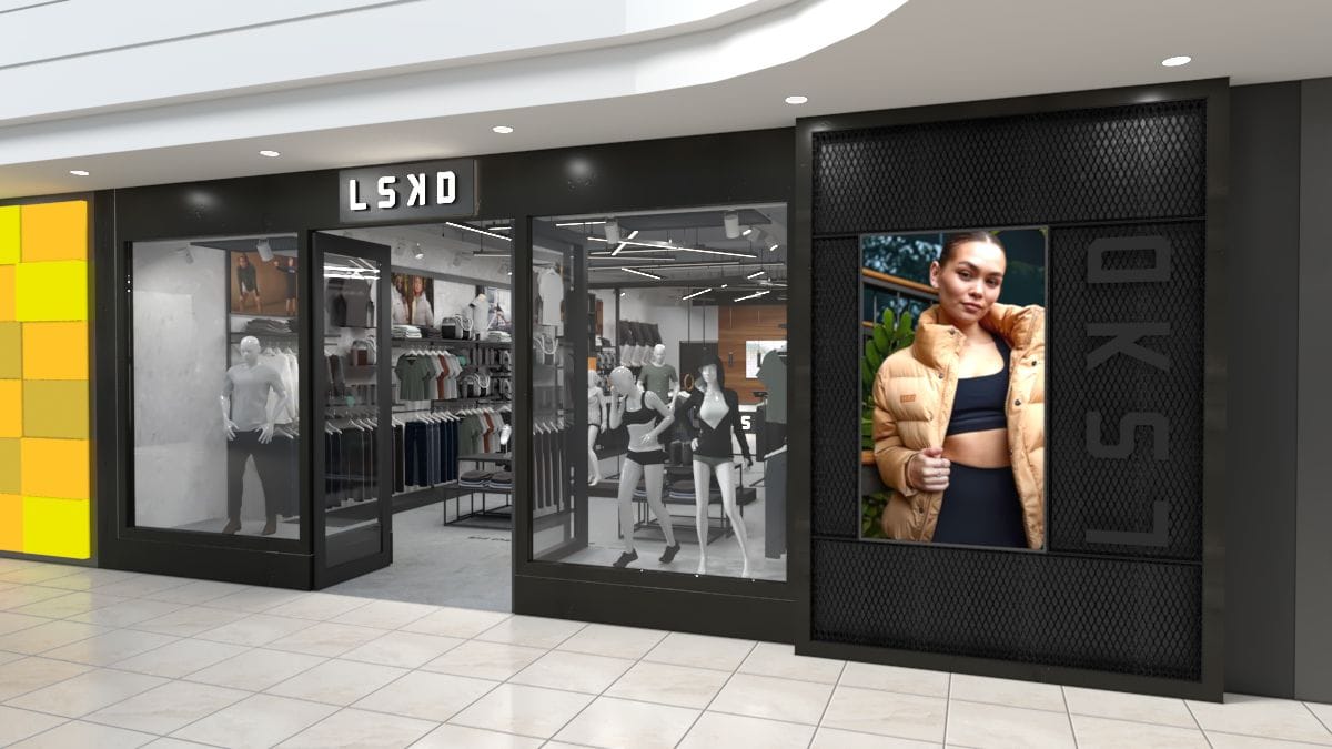 A render of what the LSKD store will look like once it opens