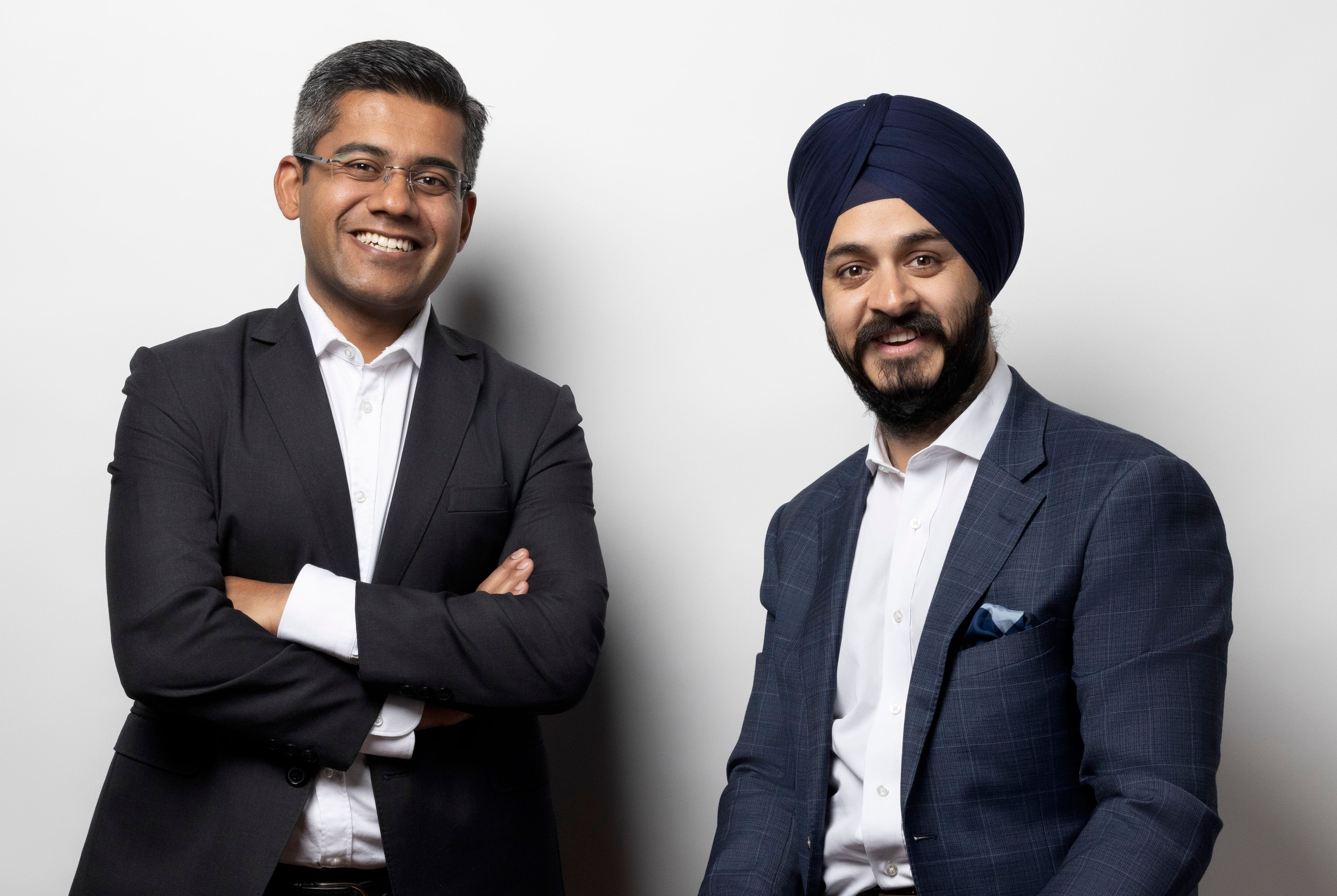 K&G Group founders Dr Anuh Gupta and Mannu Kala