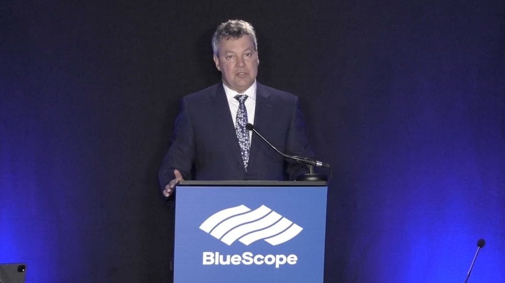 BlueScope CEO Mark Vassella