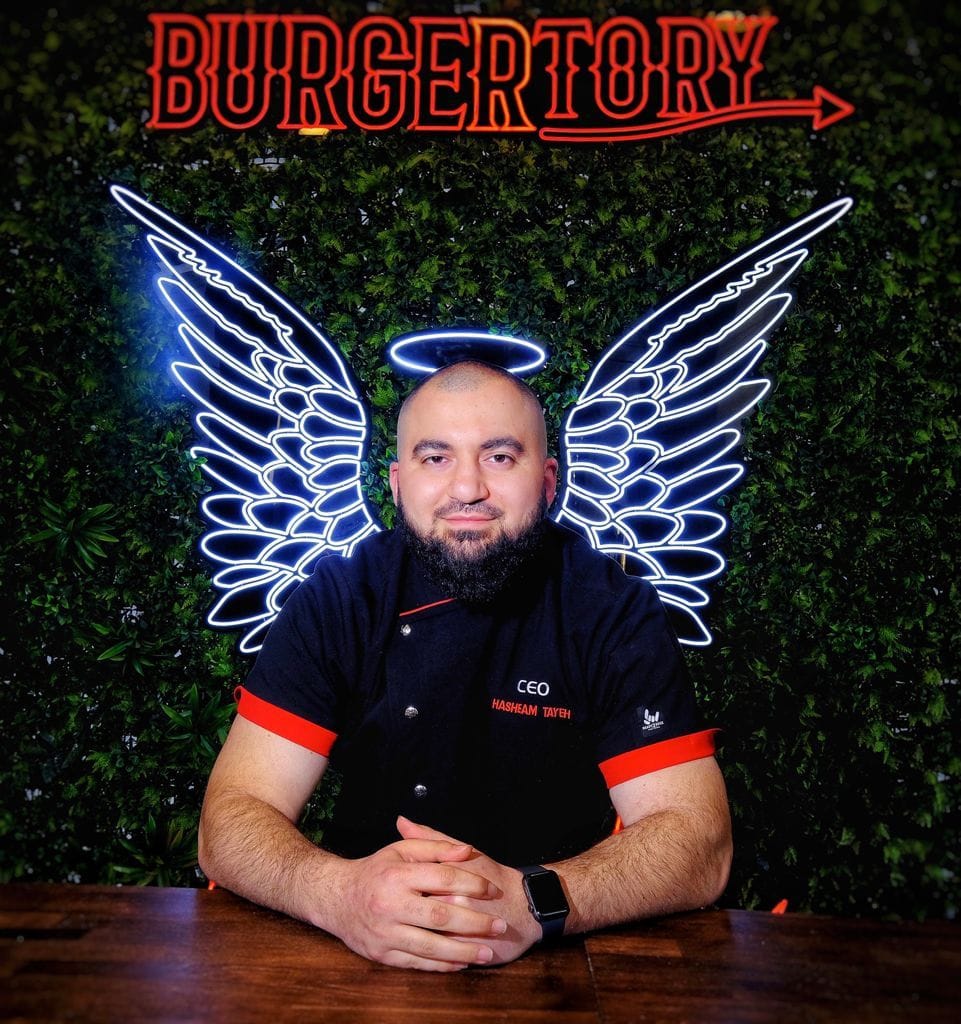 Burgertory founder Hash Tayeh