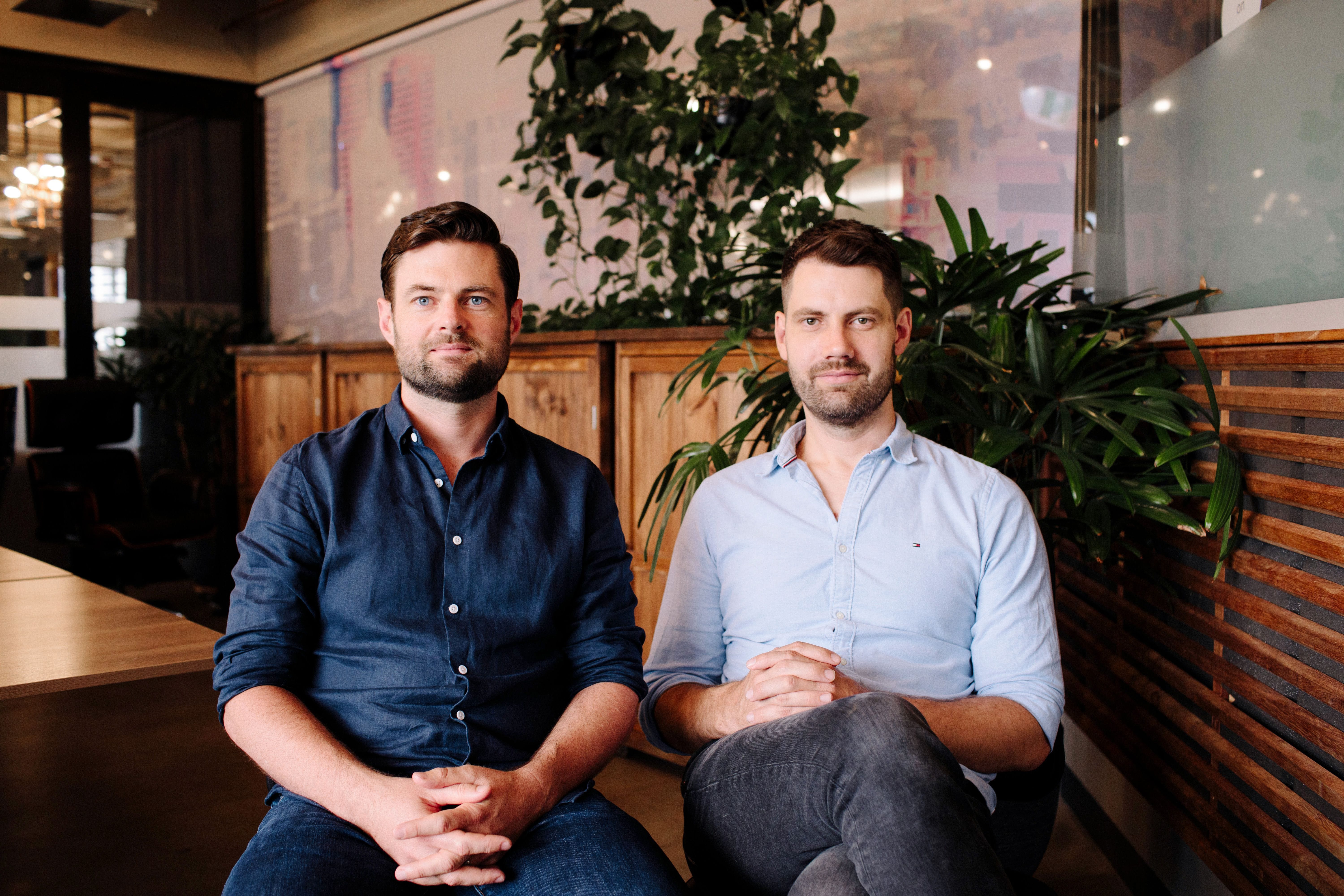 Bare founders Sam McConkey and Cale Donovan 