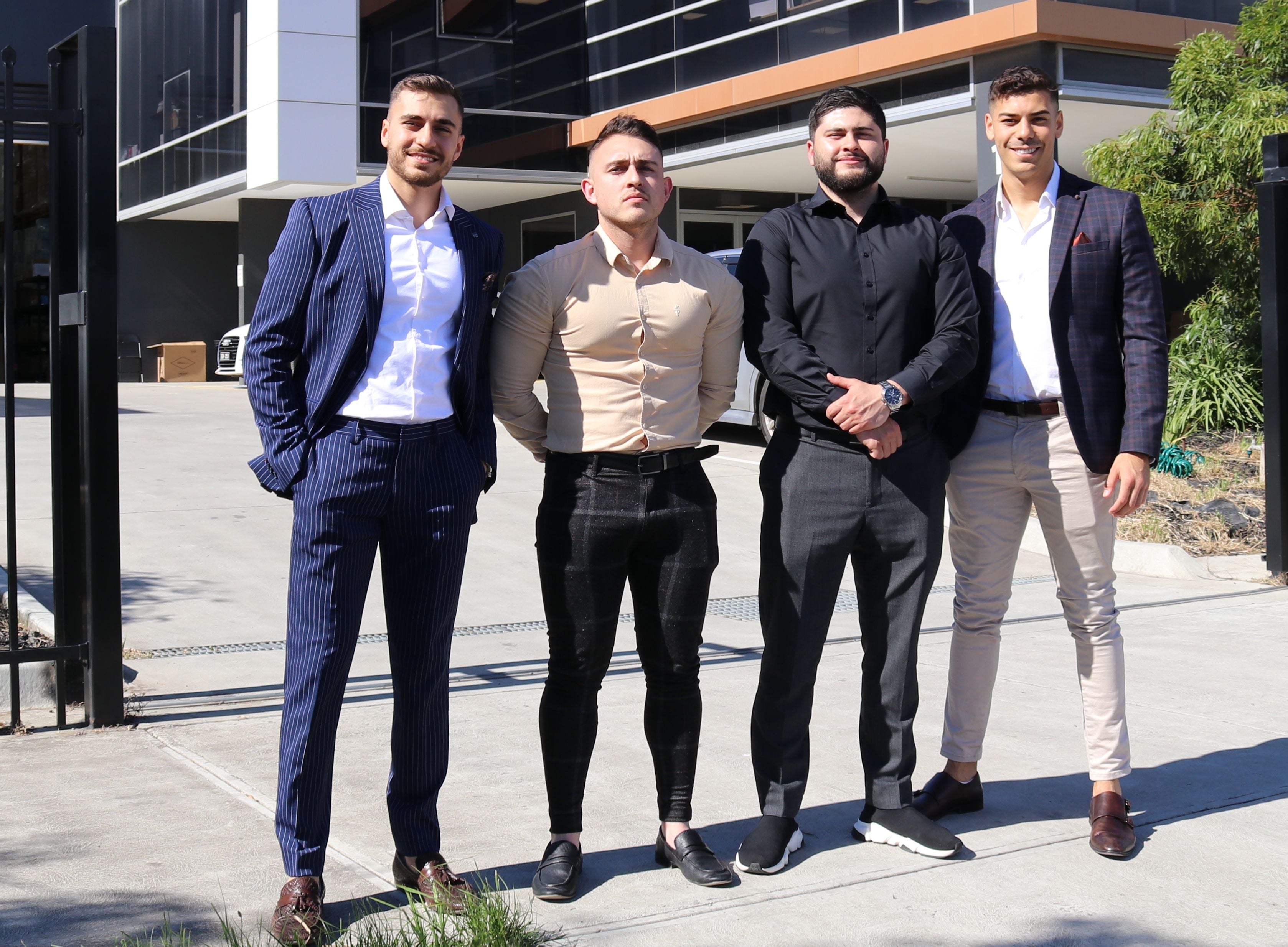 Platinum Health Supply Group founders Jamal Elamsy, Dylan Johnstone, Burak Kamit and Omar De Guise