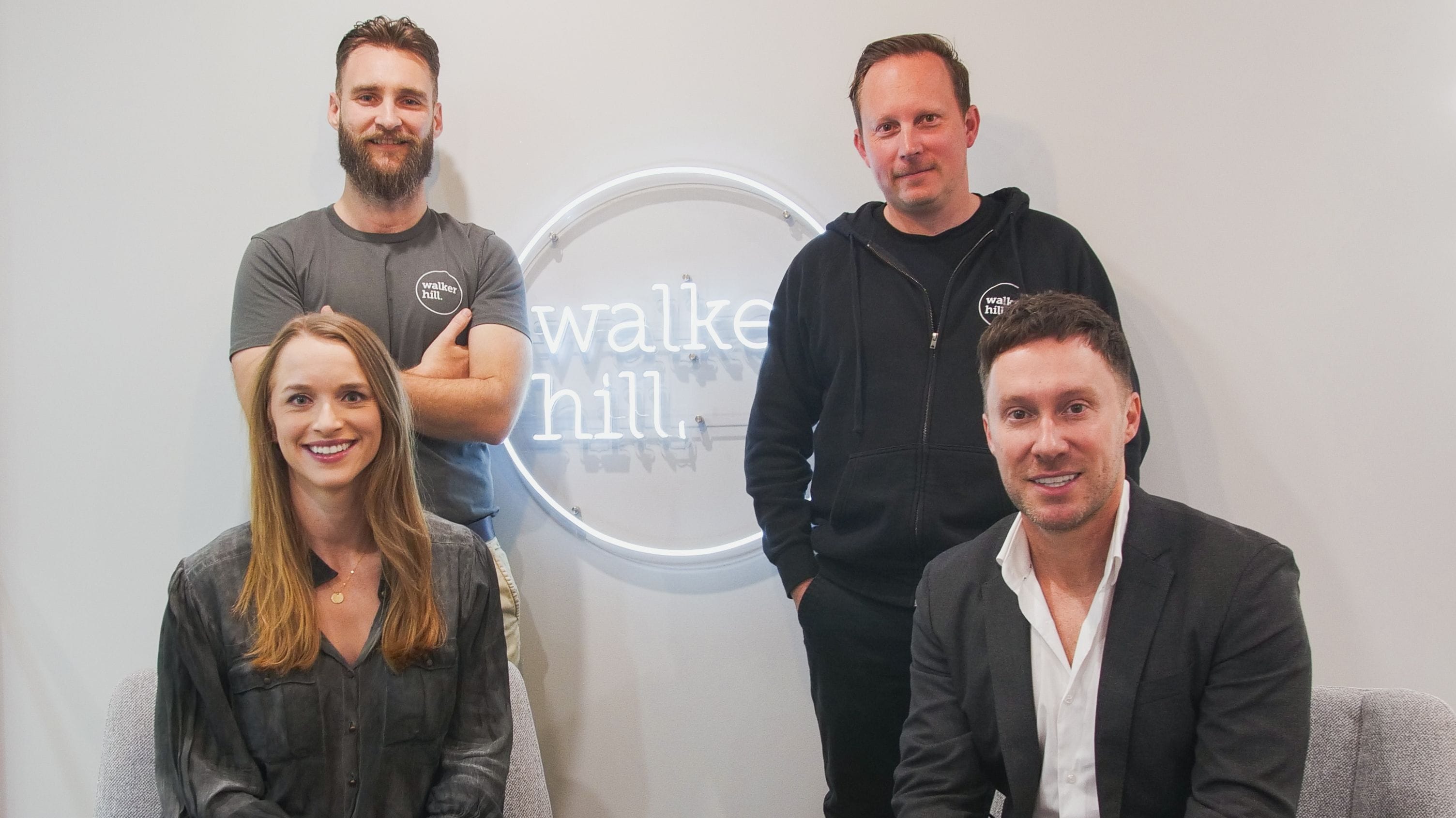 Walker Hill founders Nick Hill, Lana Hill and Andrew Walker