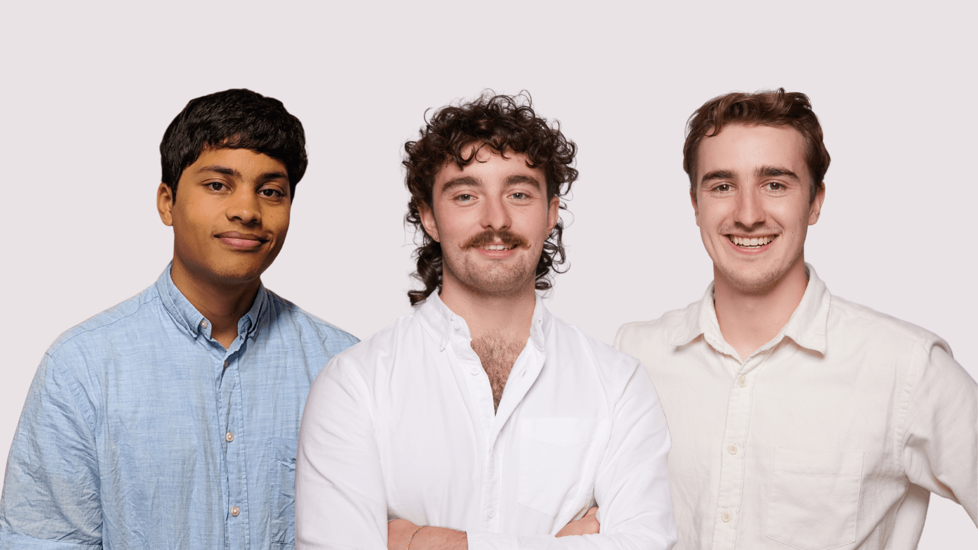 SoundSmith founders David Hartley, Gajan Niagara and Michael McSweeney
