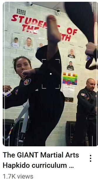 Recent Hapkido Colour Belt Grading Test Results