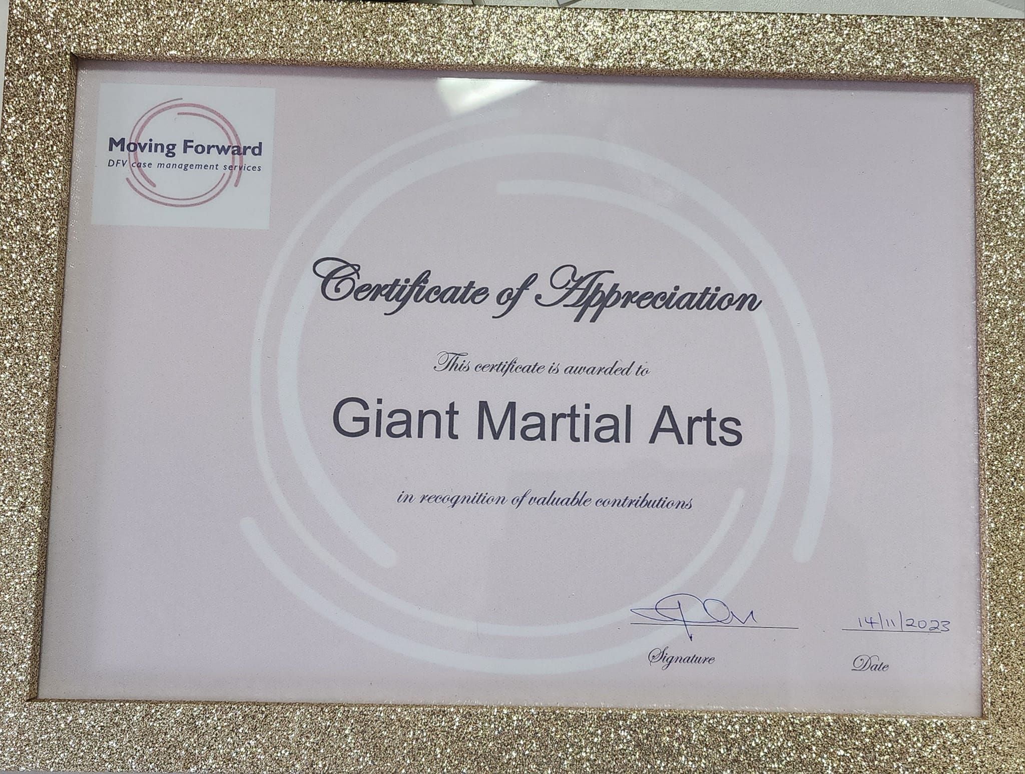 Moving Forward Women's Self Defence Course