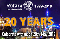 20th Charter Anniversary - Rotary Club of Southbank