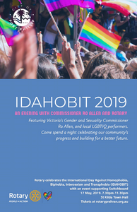 Rotary IDAHOBIT Event: Celebrating Diversity, Inclusion & Pride