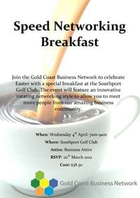 Gold Coast Speed Networking Breakfast