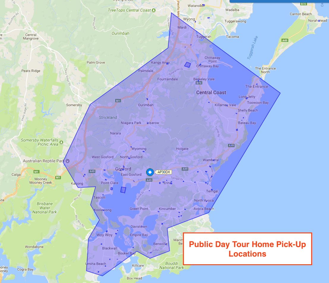 Connect Coaches Public Day Tour Pick Up Area Connect Coaches . Connecting People with Places