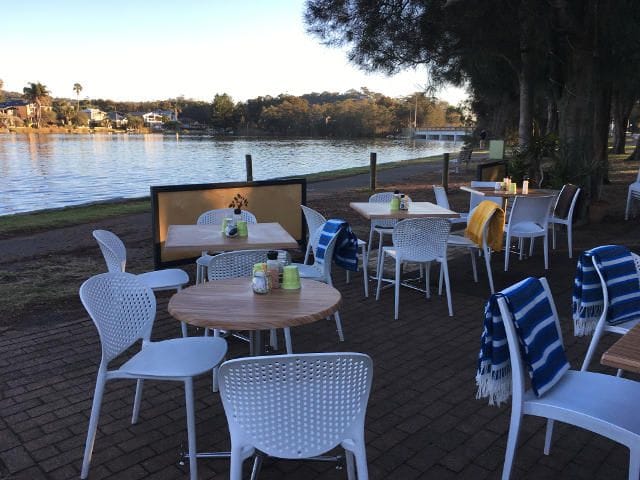 H2O Cafe overlooking Narrabeen Lake
