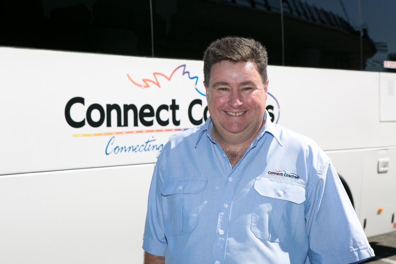 Connect Coaches Director Liam green