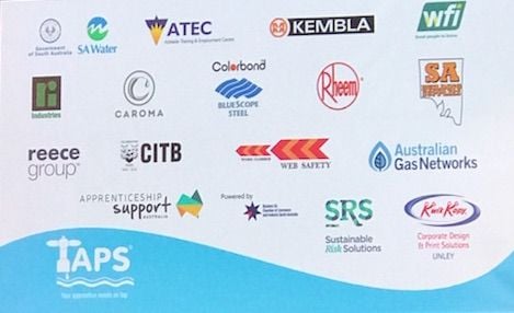 Taps Awards evening 2018