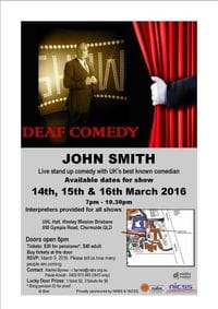 Deaf Comedy - John Smith