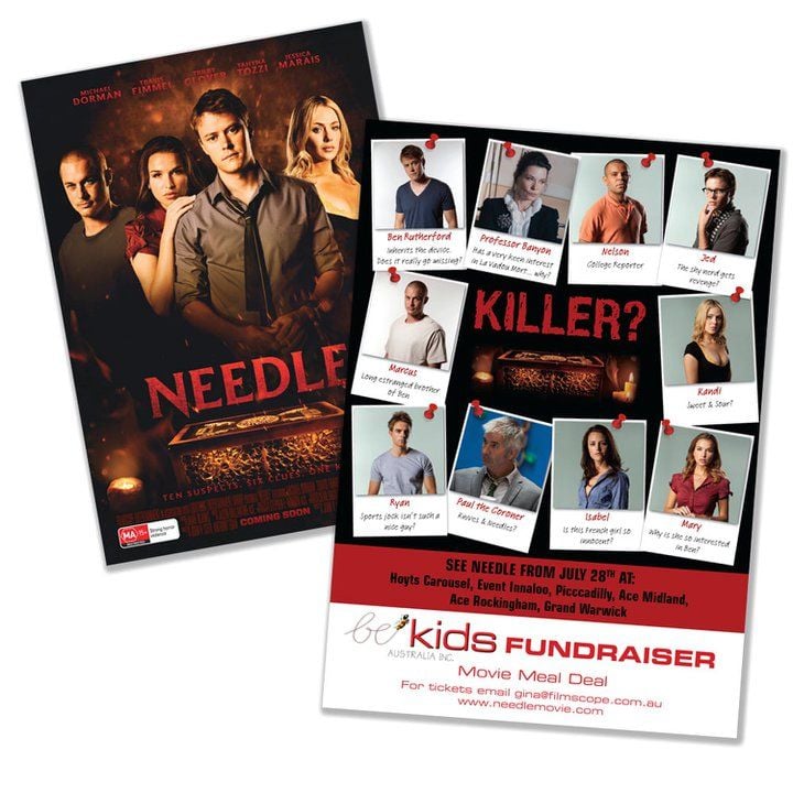 Recent Work: be Kids Fundraiser poster