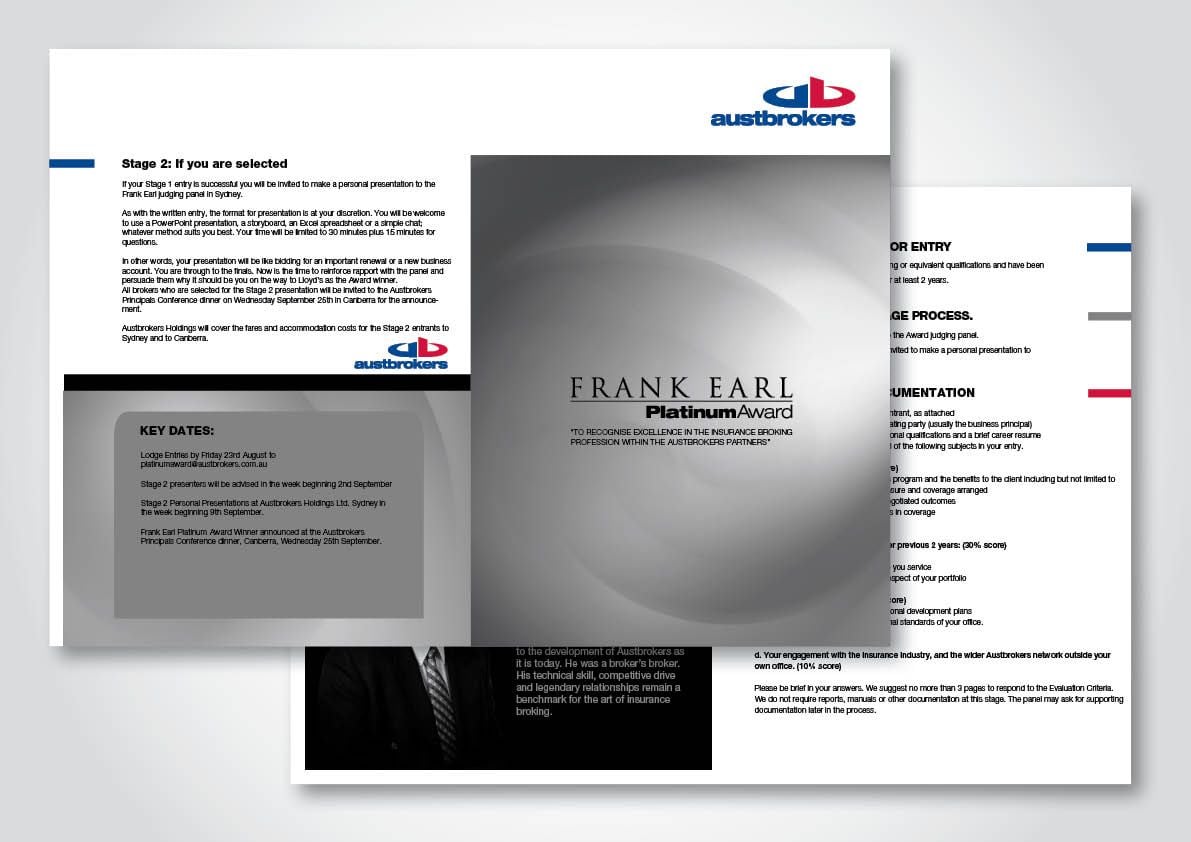 Recent Work: Austbrokers Brochure