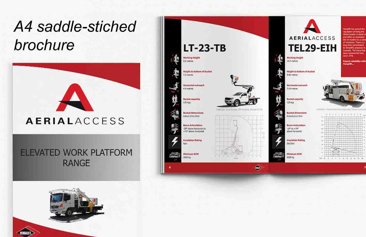 Recent Work: A4 Brochure