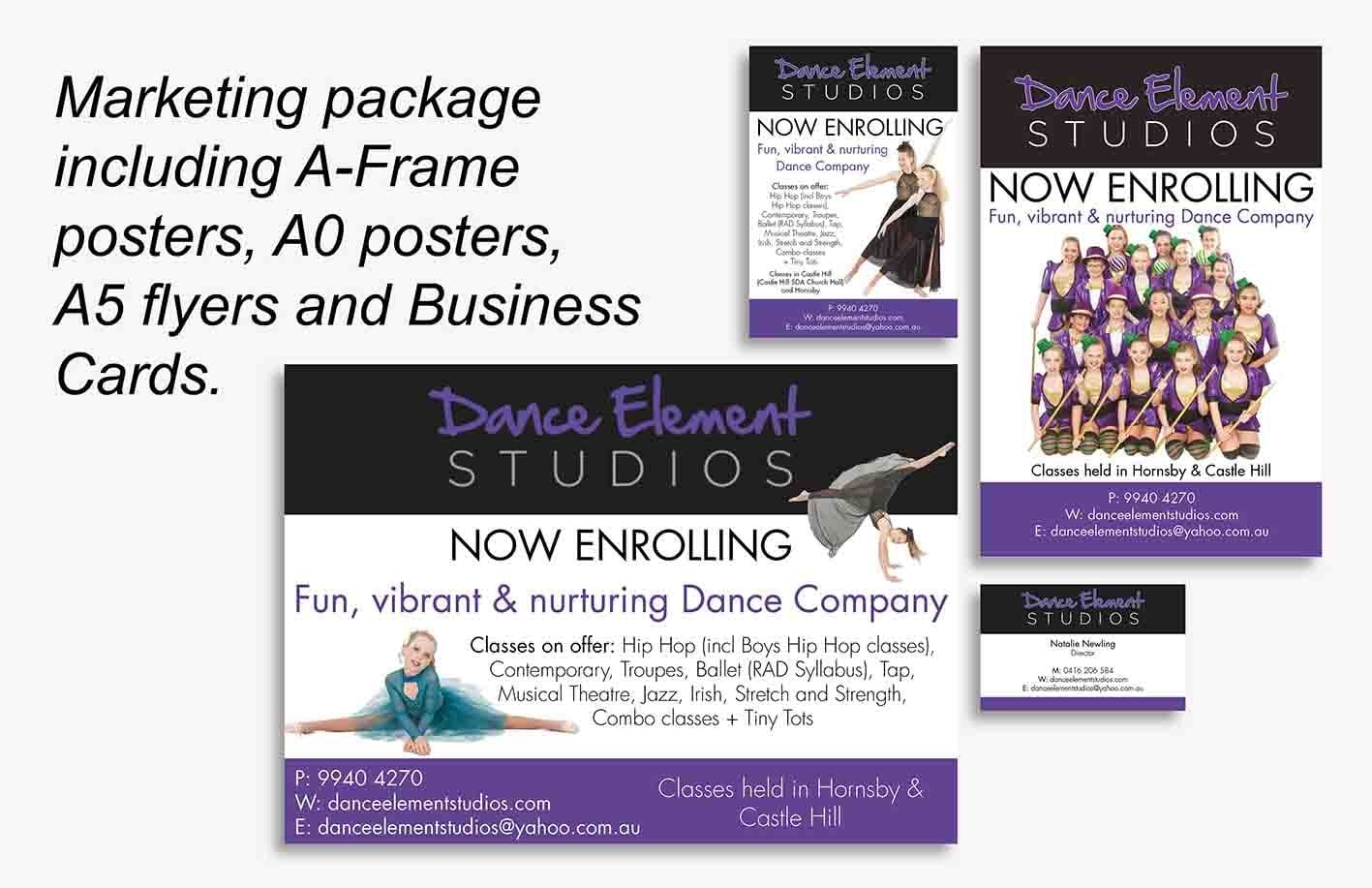 Recent Work: Marketing Package