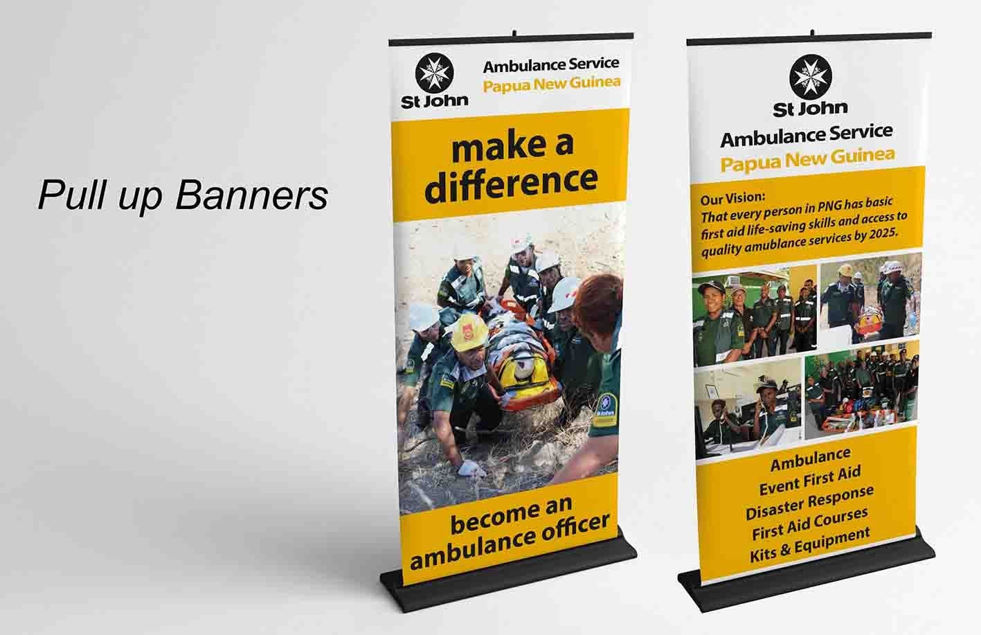 Recent Work: Pull Up Banner