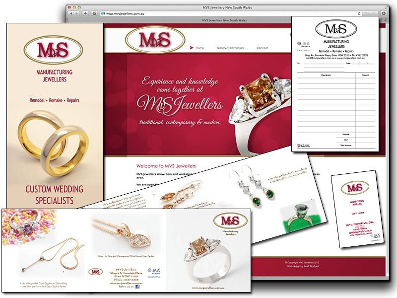 Recent Work: M&S Jewellers