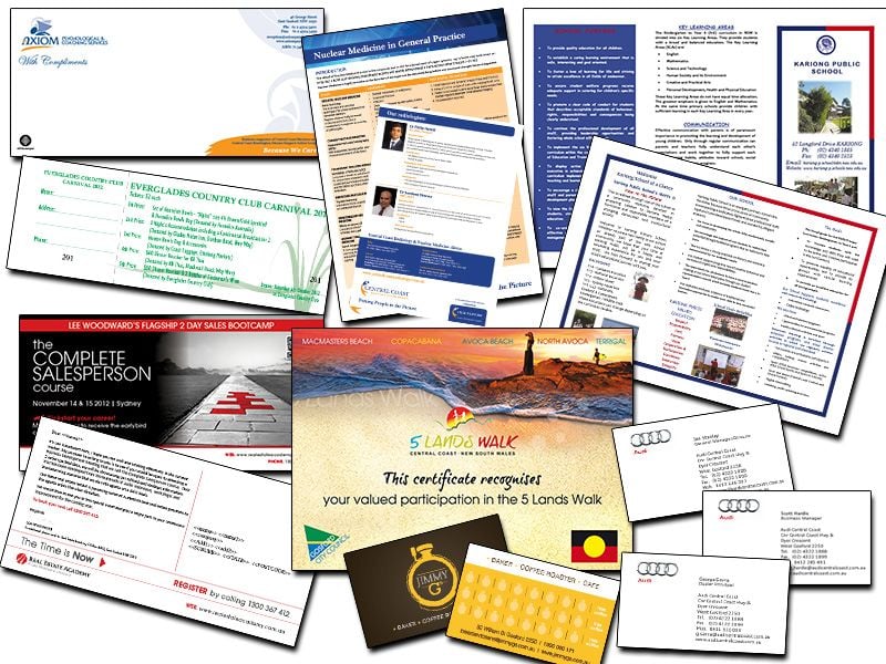 Recent Work: Central Coast businesses