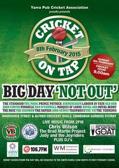 Recent Work: Big Day 'Not Out' Poster