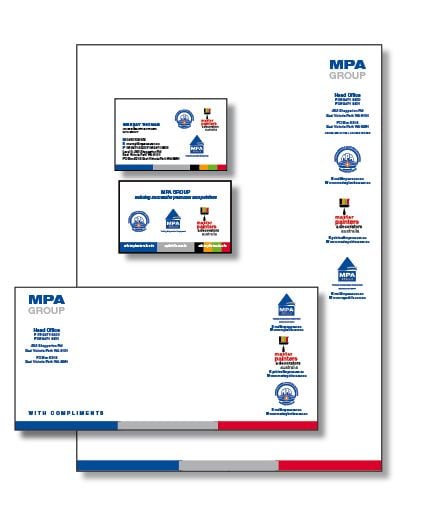 Recent Work: MPA Group Stationery