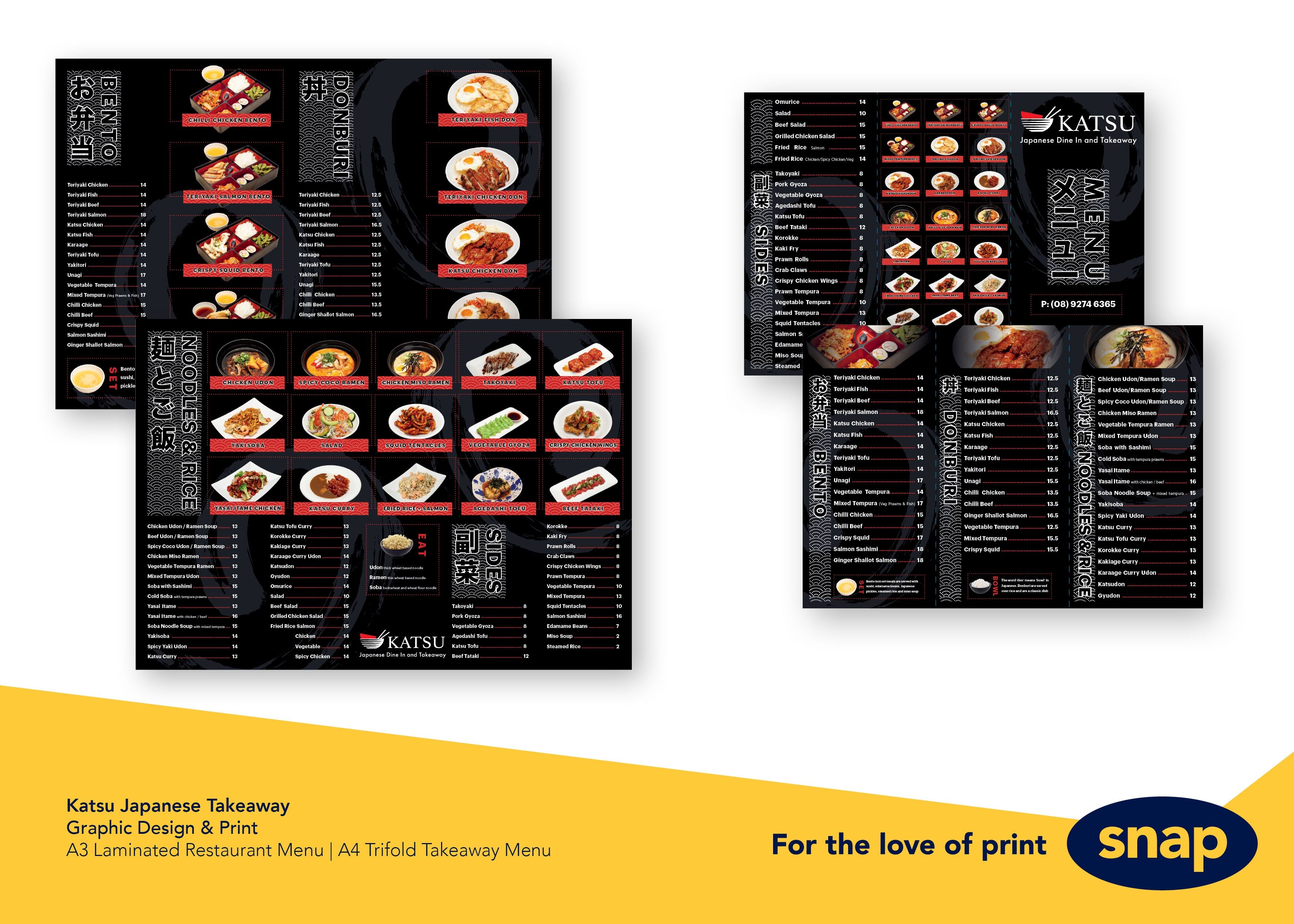 Recent Work: Katsu Japanese Takeaway