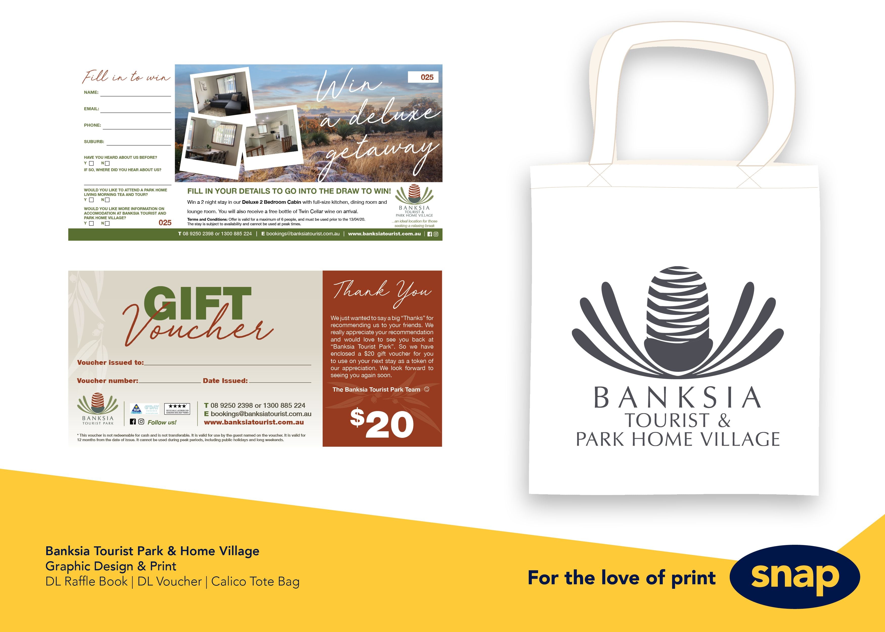 Recent Work: Banksia Tourist Park & Home Village