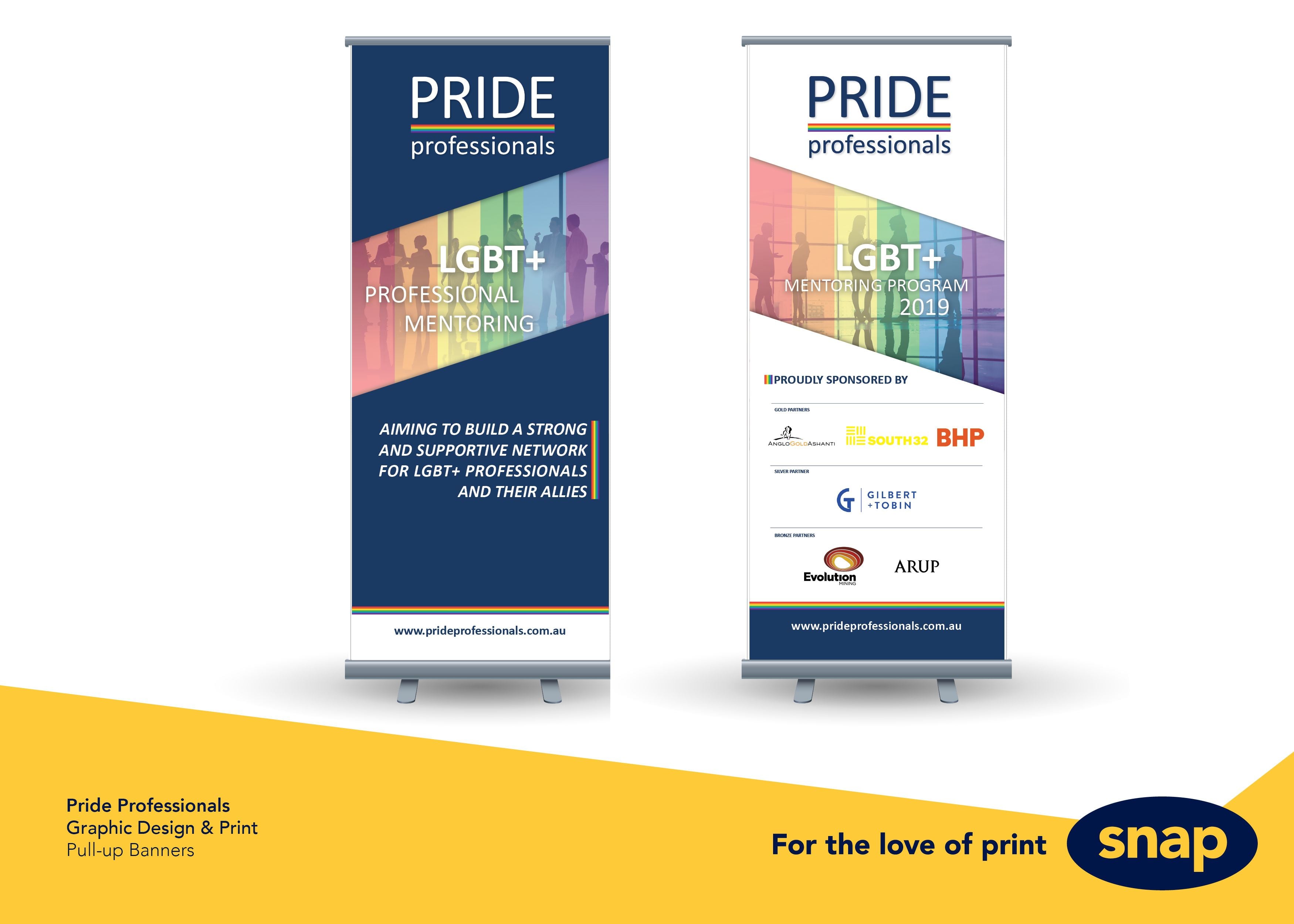 Recent Work: Pride Professionals