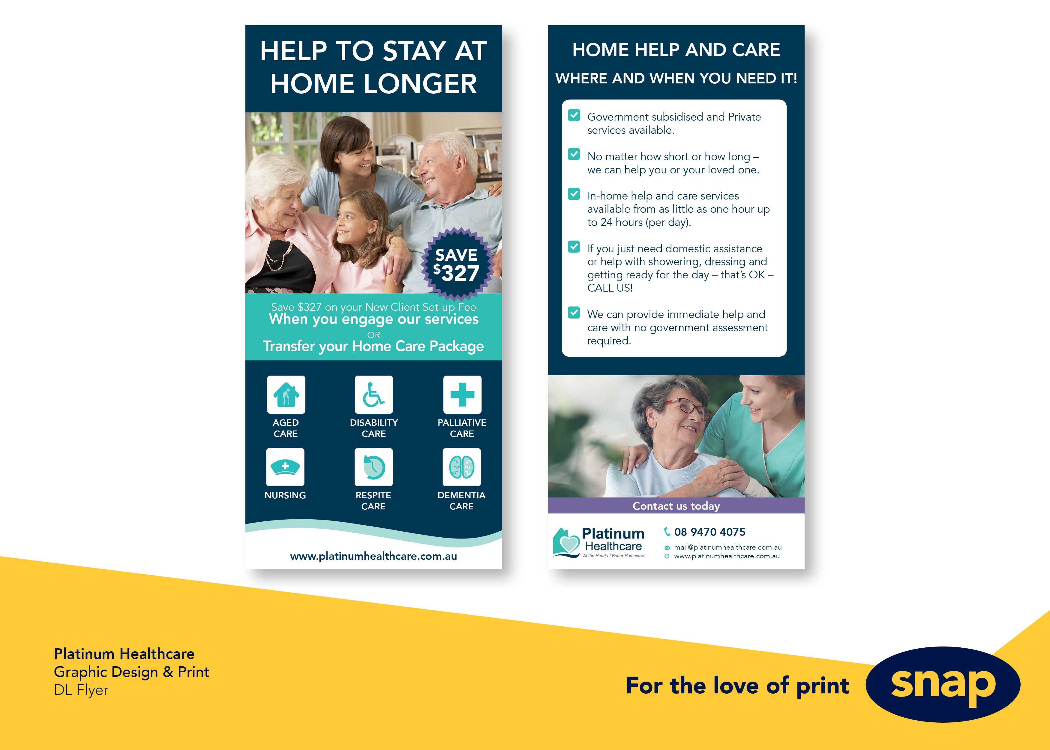 Recent Work: Platinum Healthcare