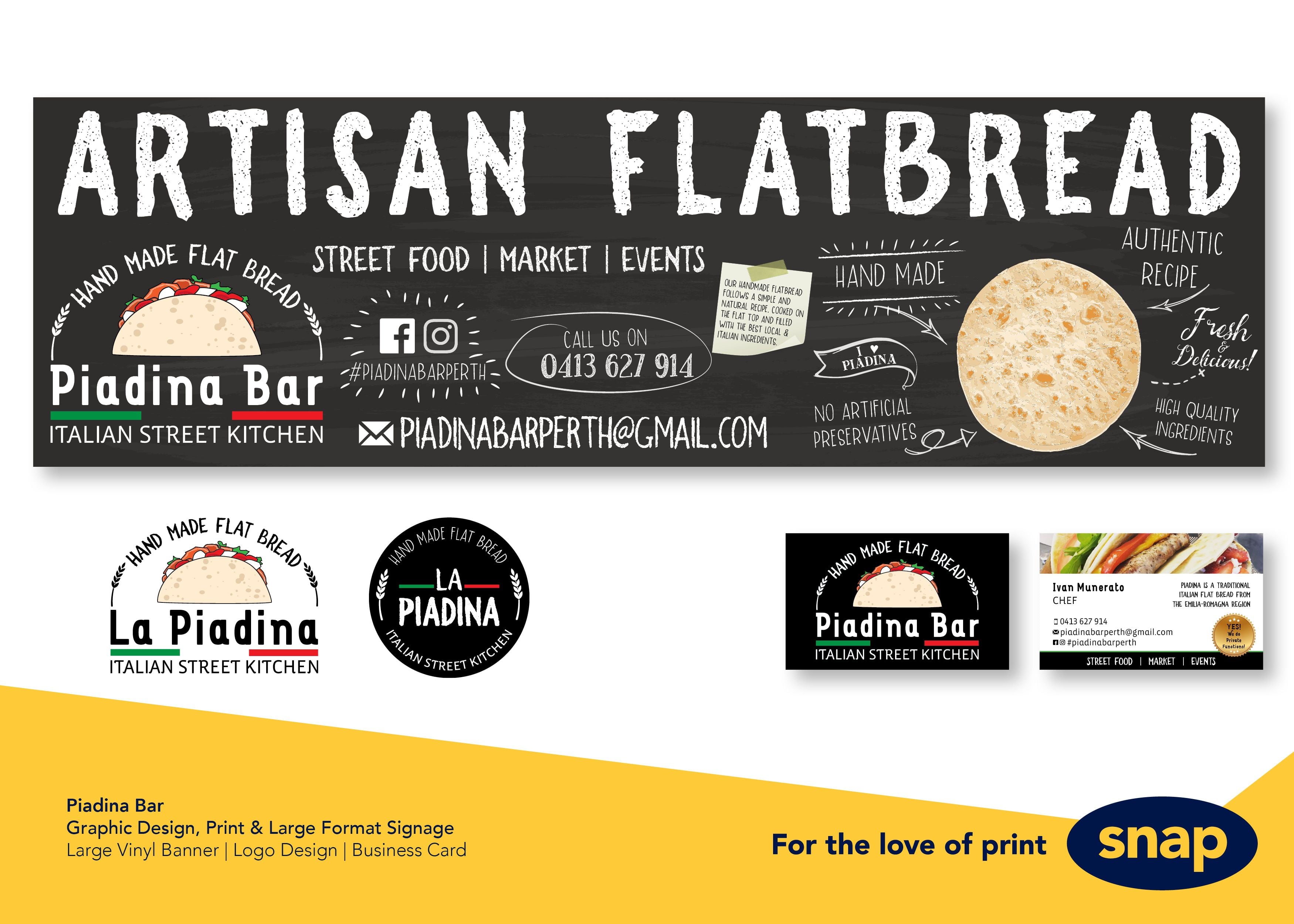 Recent Work: Piadina Bar