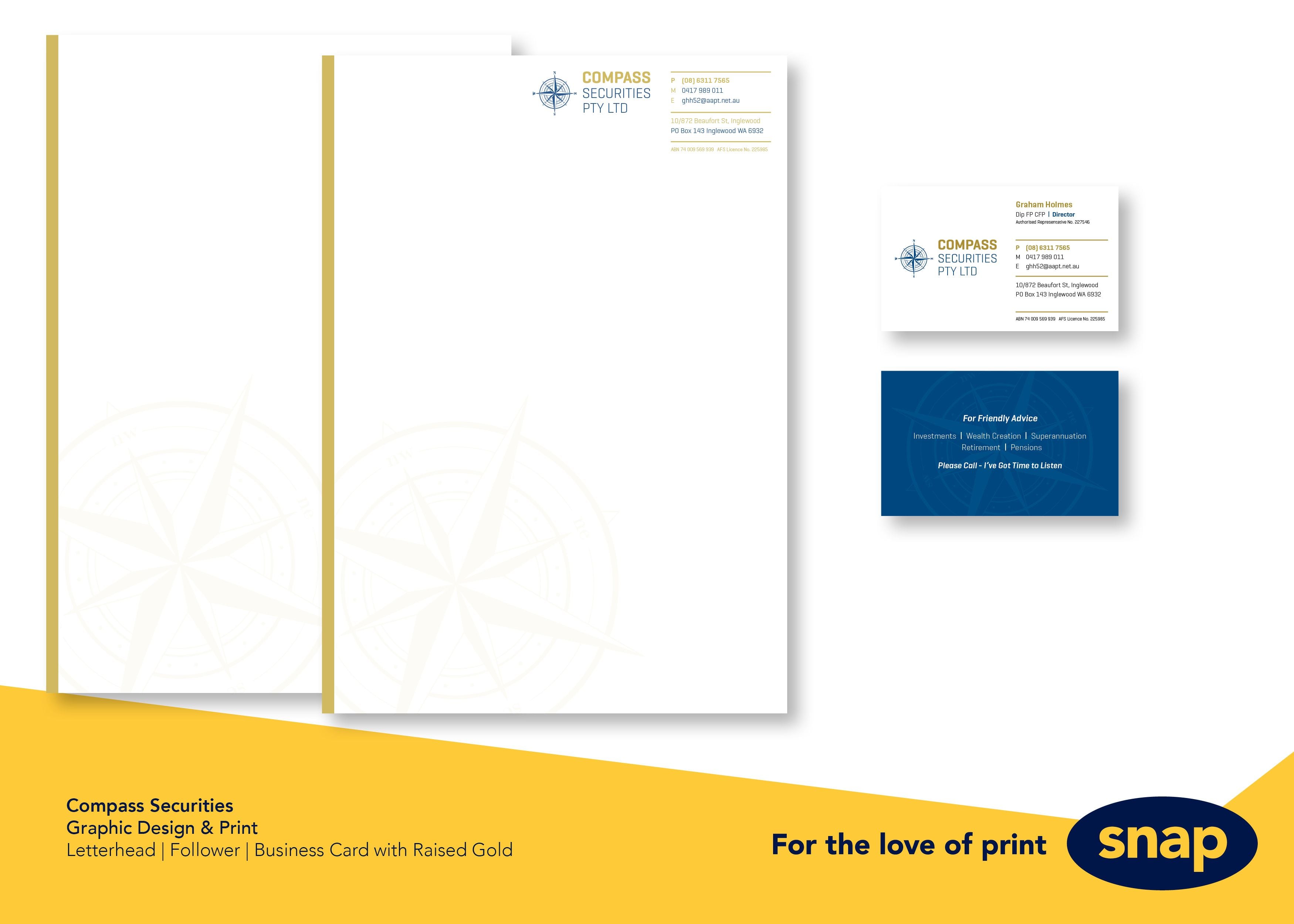 Recent Work: Compass Securities