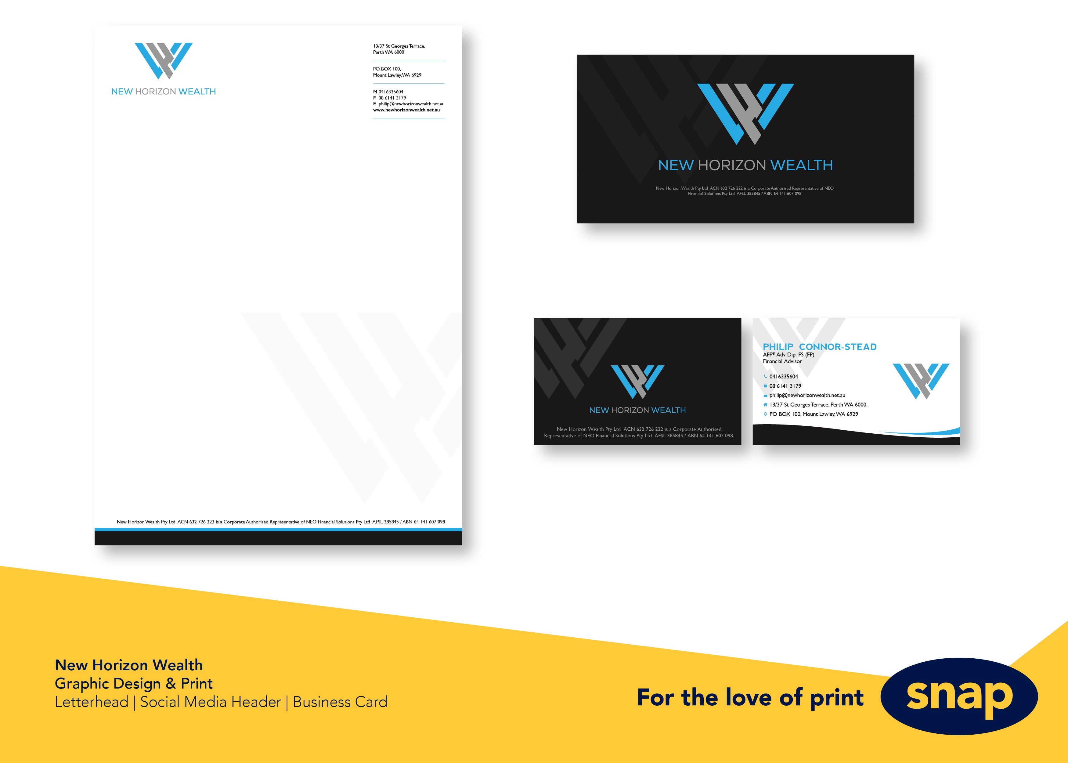 Recent Work: New Horizon Wealth