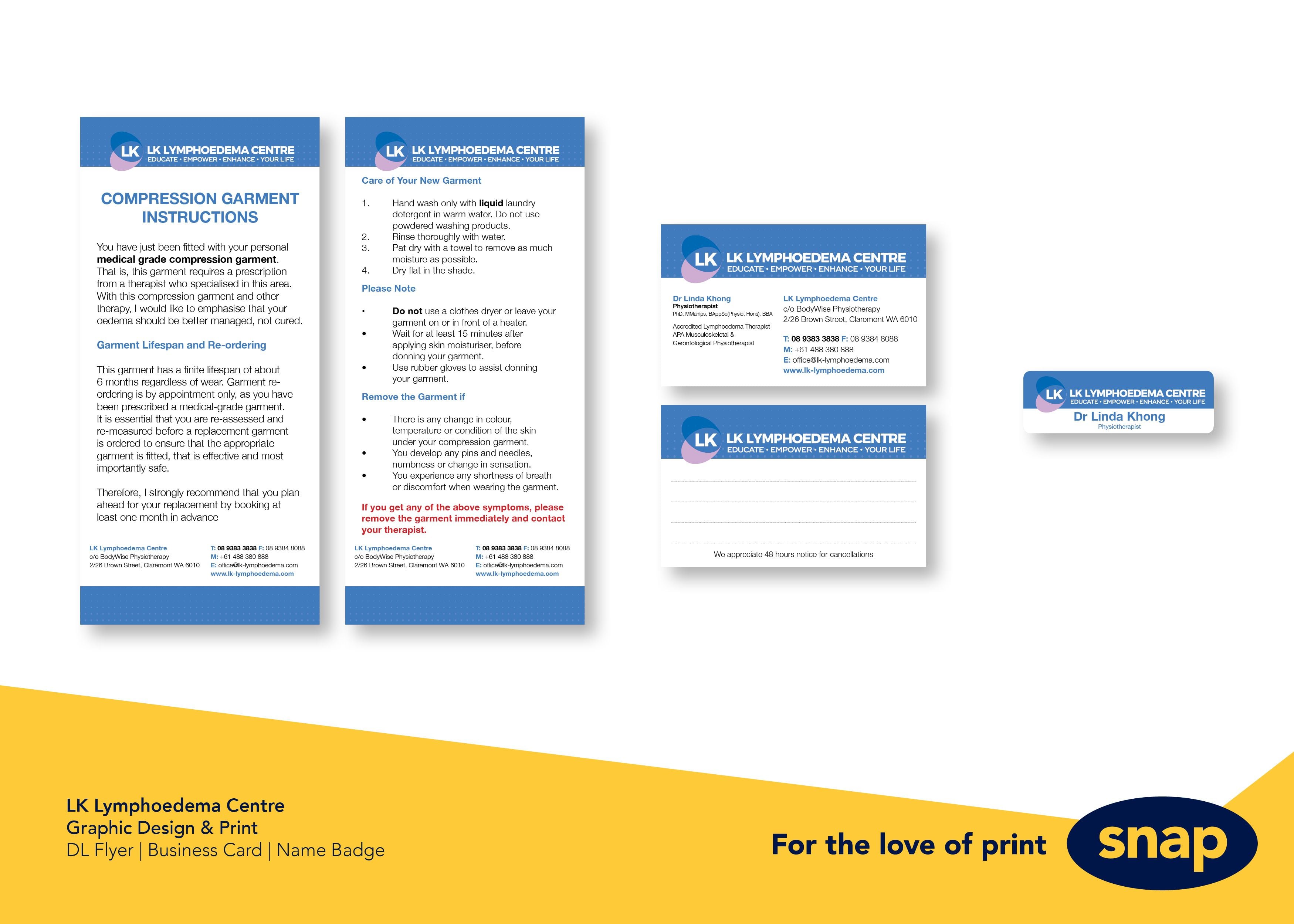 Recent Work: LK Lymphoedema Centre