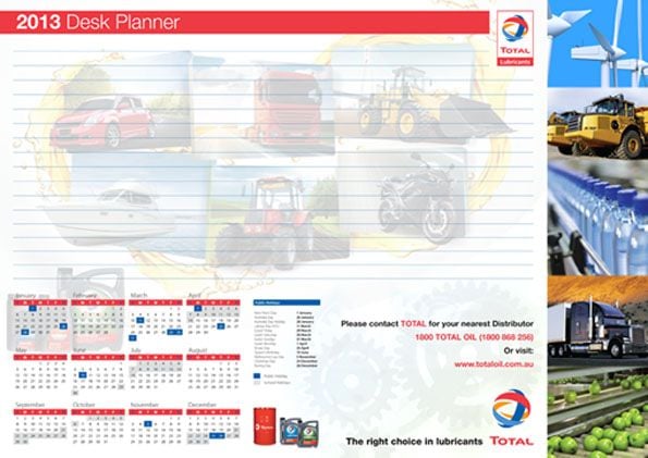 Recent Work: Desk Calender