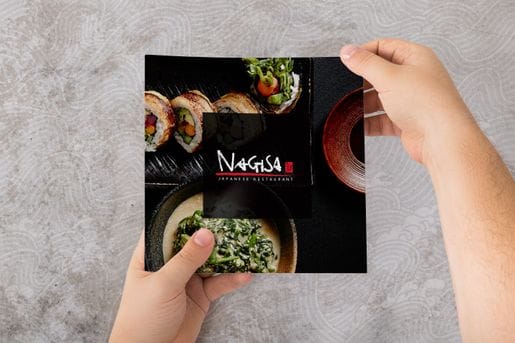 Recent Work: Nagisa Point-of-Sale Brochure