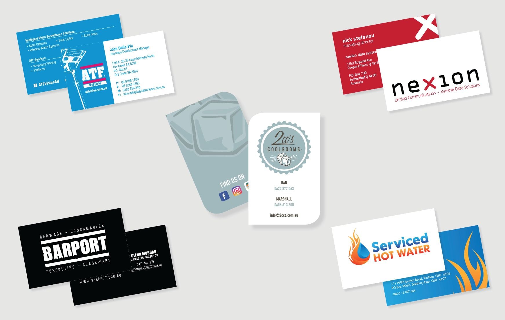 Recent Work: Business Cards