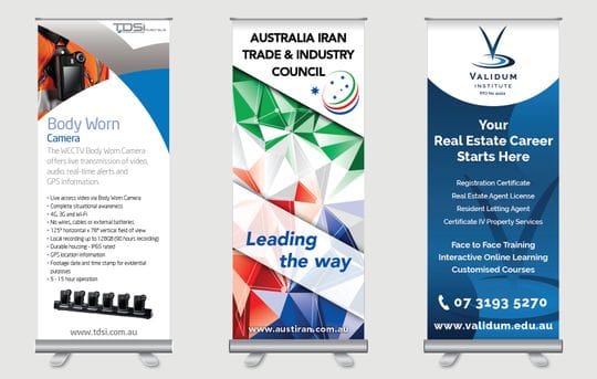 Recent Work: Pull Up Banners