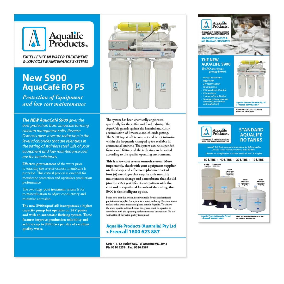 Recent Work: Aqualife Products